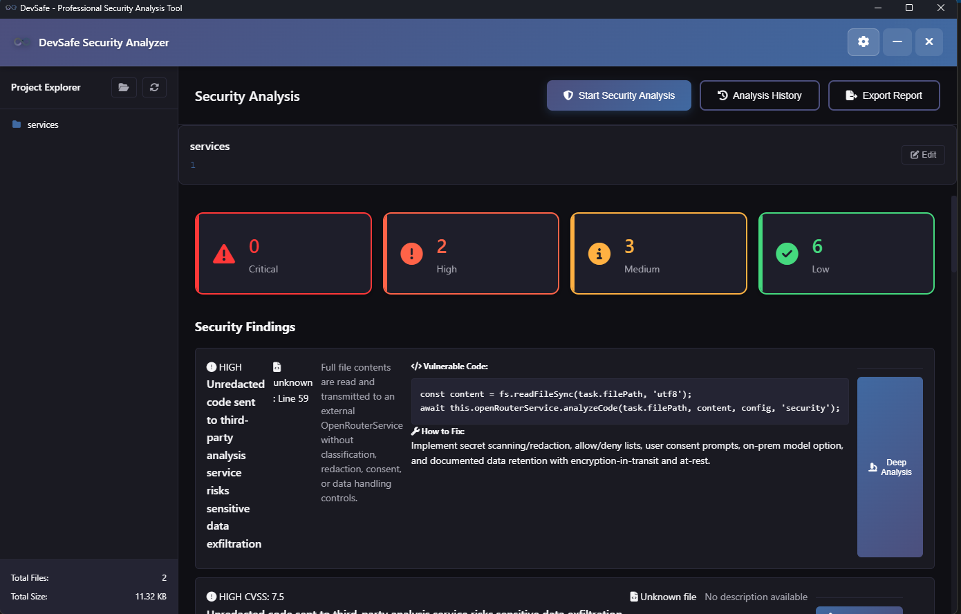 Detailed Report